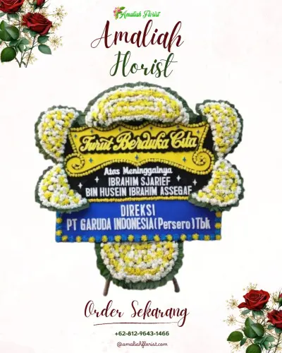 Papan Bunga Duka di Batunadua Jae